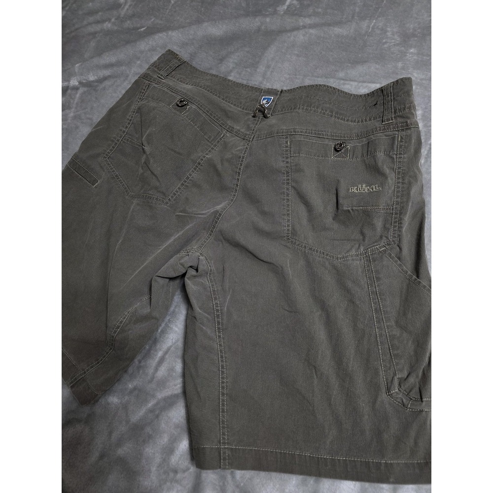 Kuhl Shorts Mens 40 Beige Cargo Outdoor Hiking Travel Pockets Gorpcore Granola